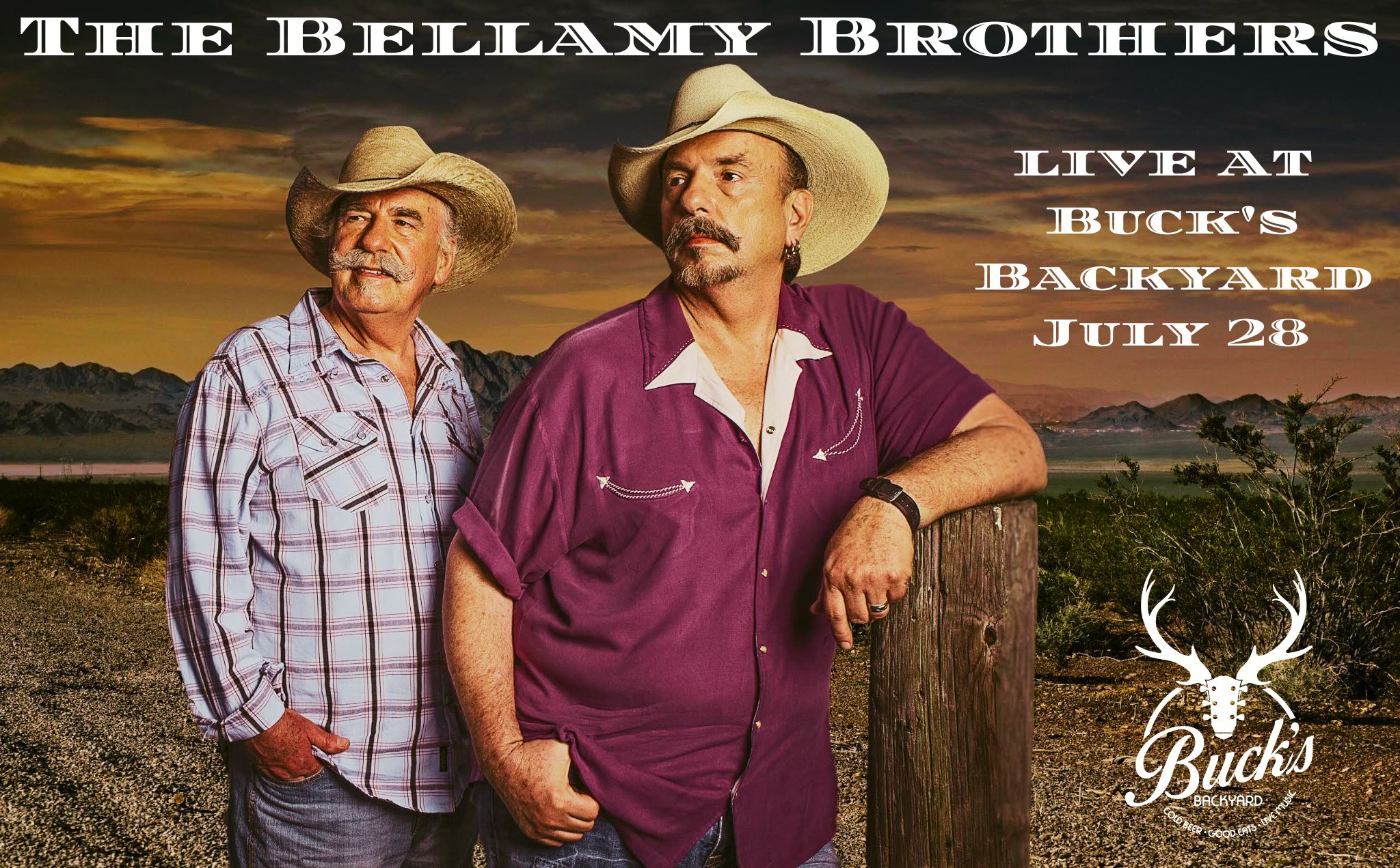 The Bellamy Brothers - Buck's Backyard