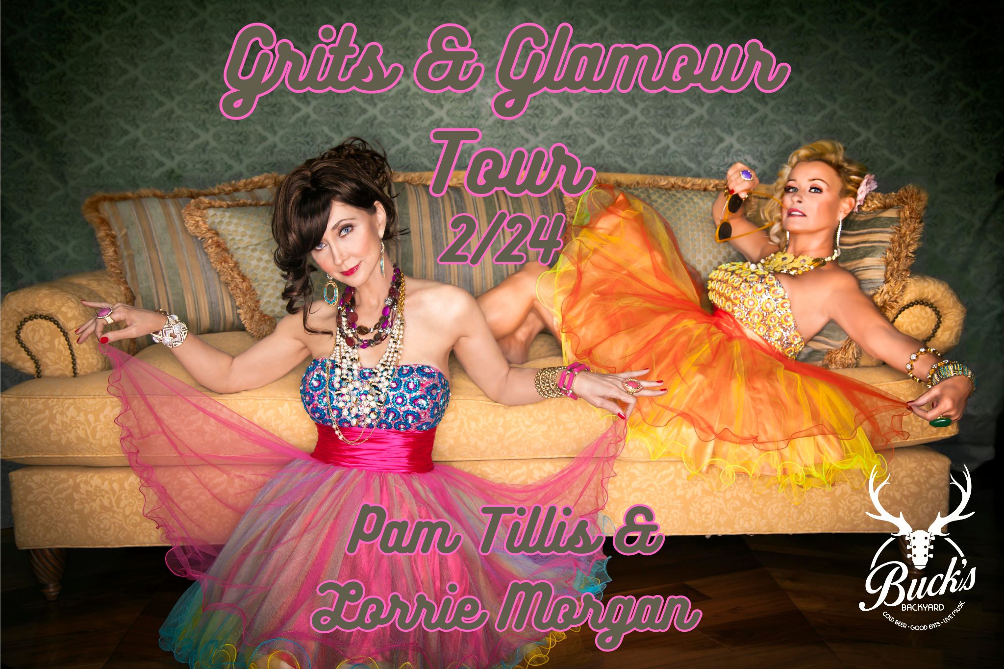 Grits and Glamour Lorrie Tillis and Lorrie Morgan - Buck's Backyard