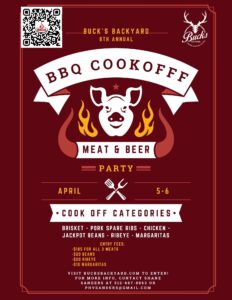 8th Annual BBQ Cookoff - Buck's Backyard