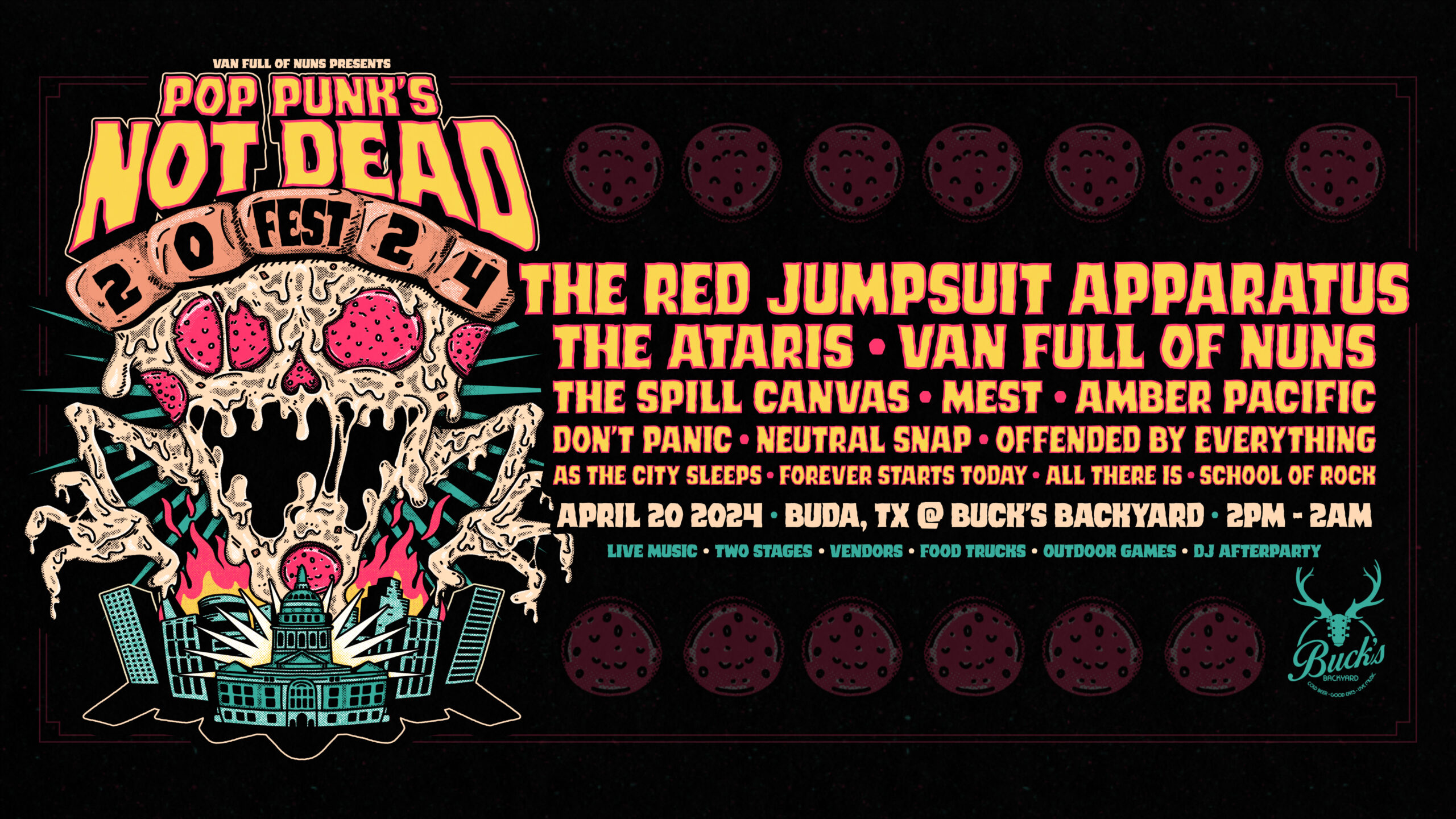 Pop Punk's Not Dead Fest 2024 - Buck's Backyard