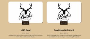 gift Cards - Buck's Backyard