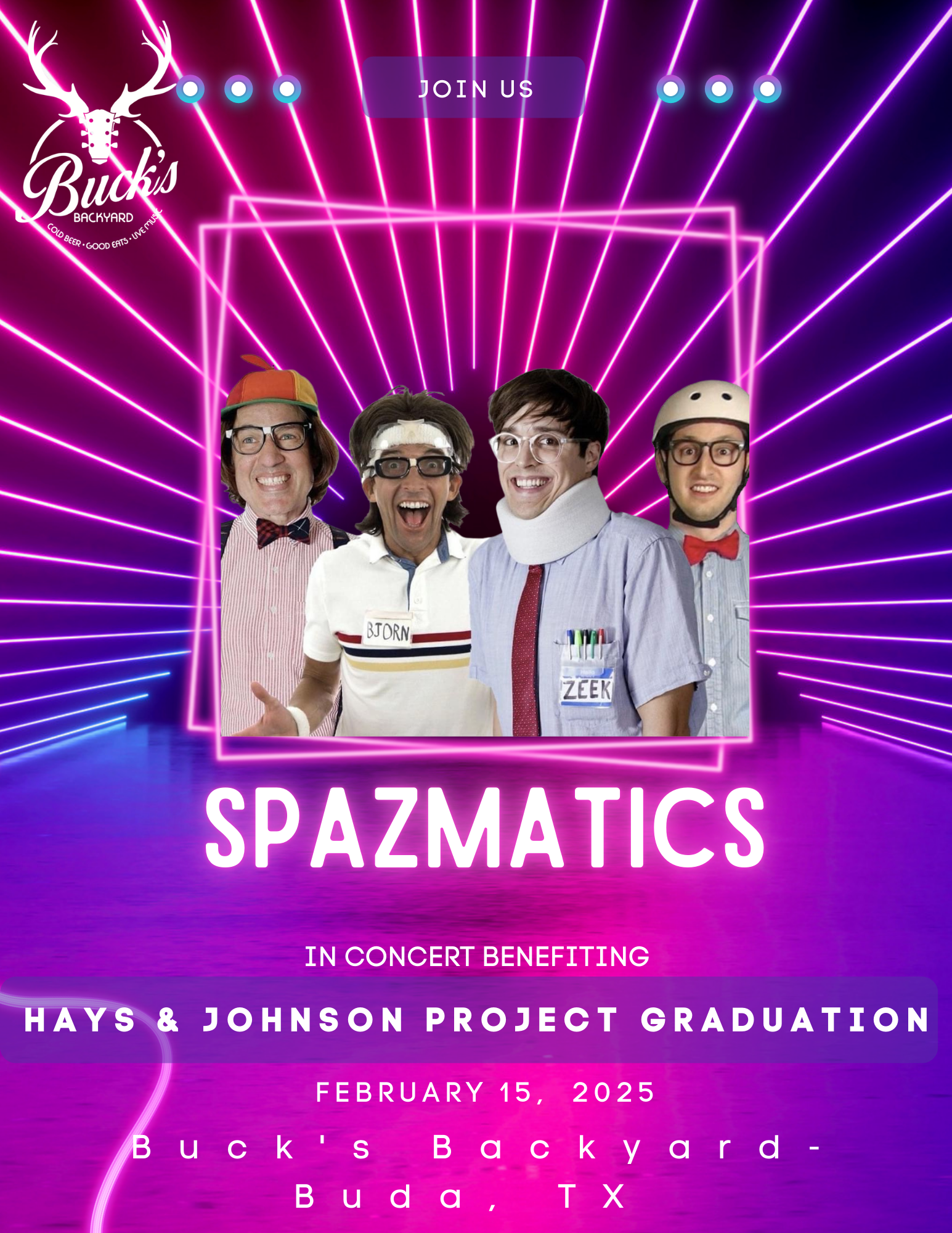 The Spazmatics - Buck's Backyard