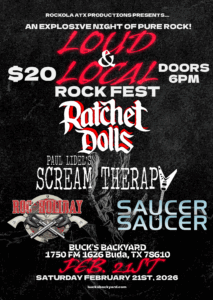 Loud and Local Rock Fest - Buck's Backyard