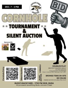 Cornhole Tournament and Silent Auction - Buck's Backyard