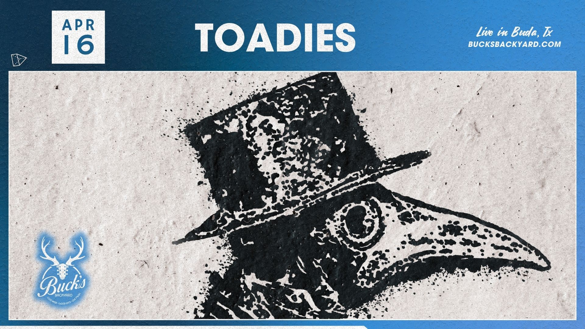 Toadies Live at Buck's Backyard in Buda, Tx