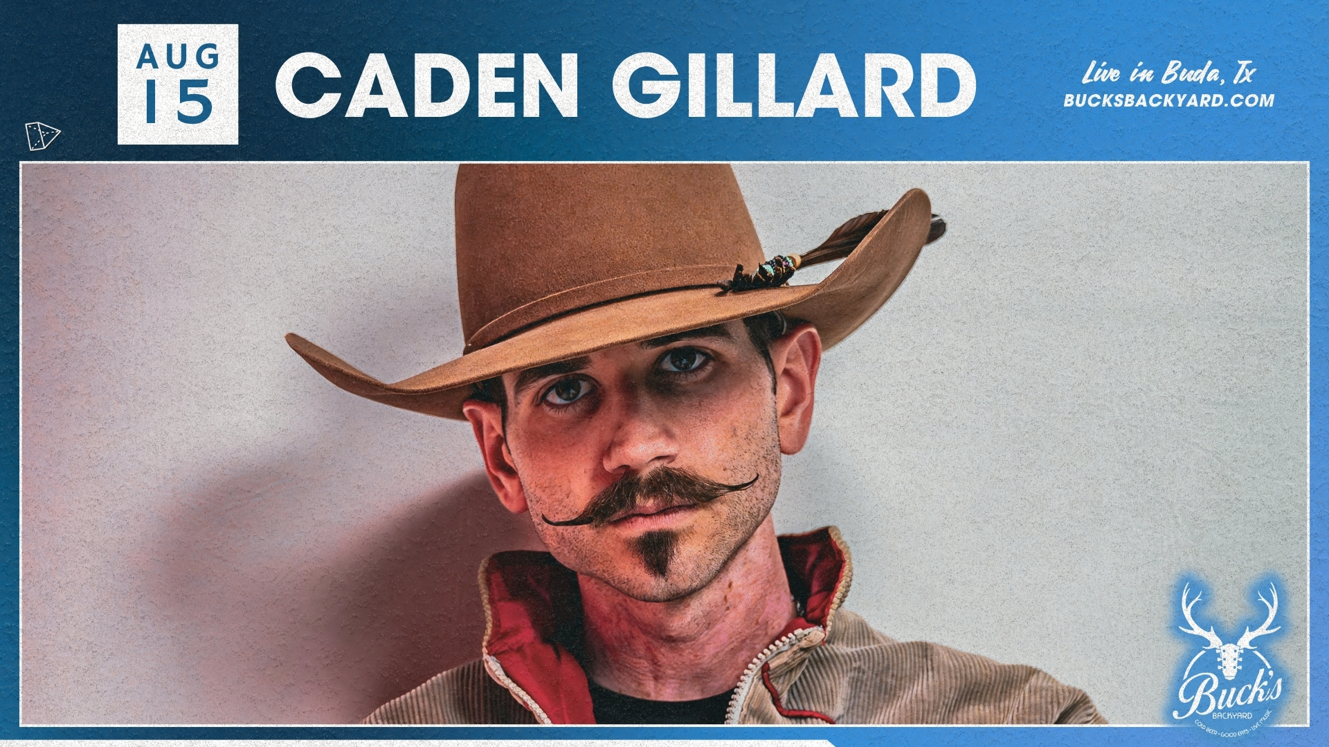 Caden Gillard live at bucks backyard