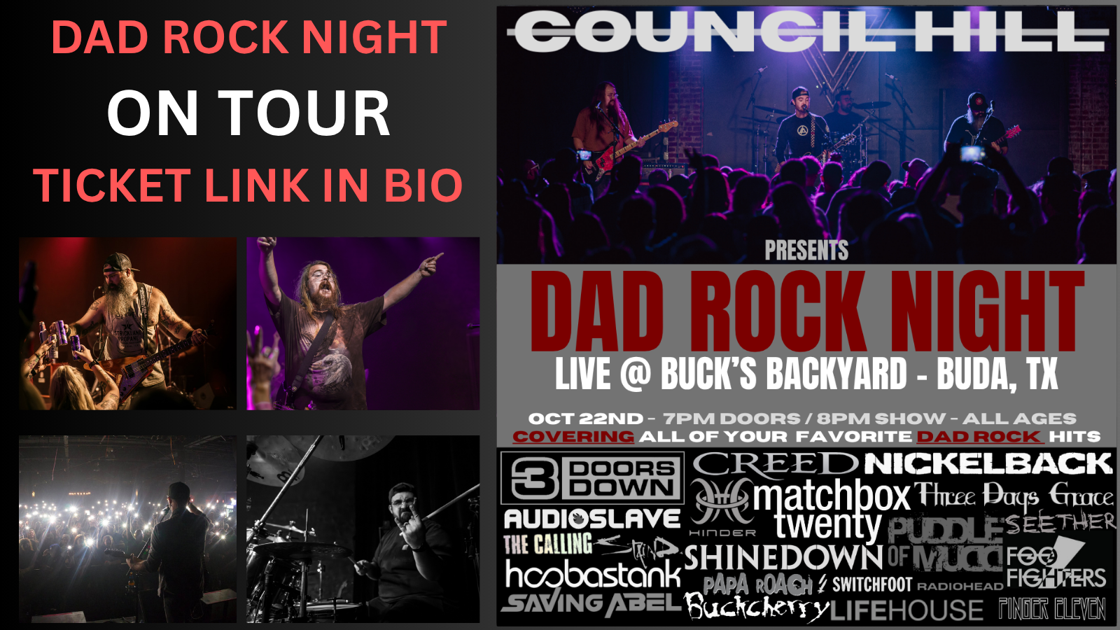 dad rock night