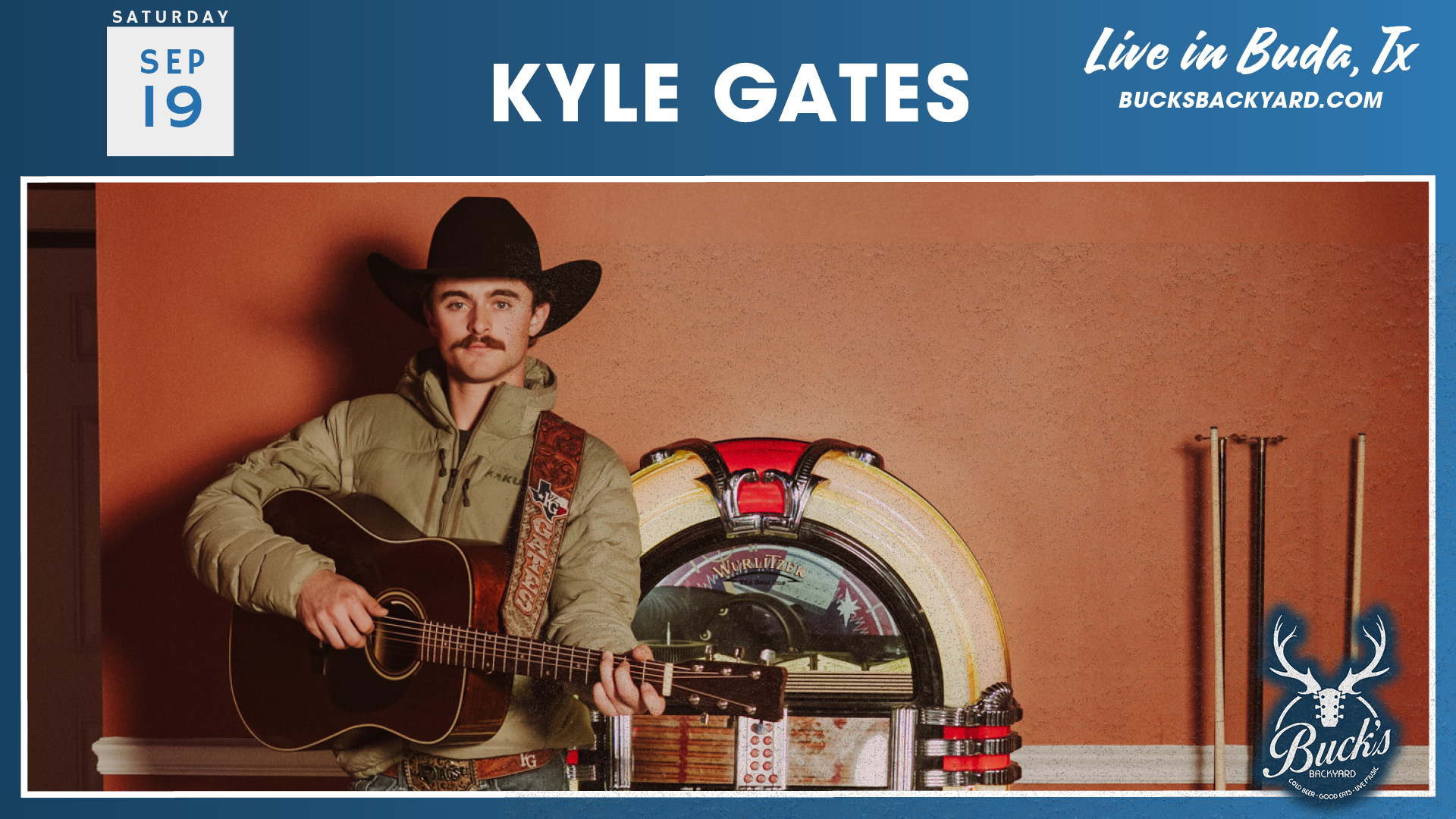 kyle gates live buda texas