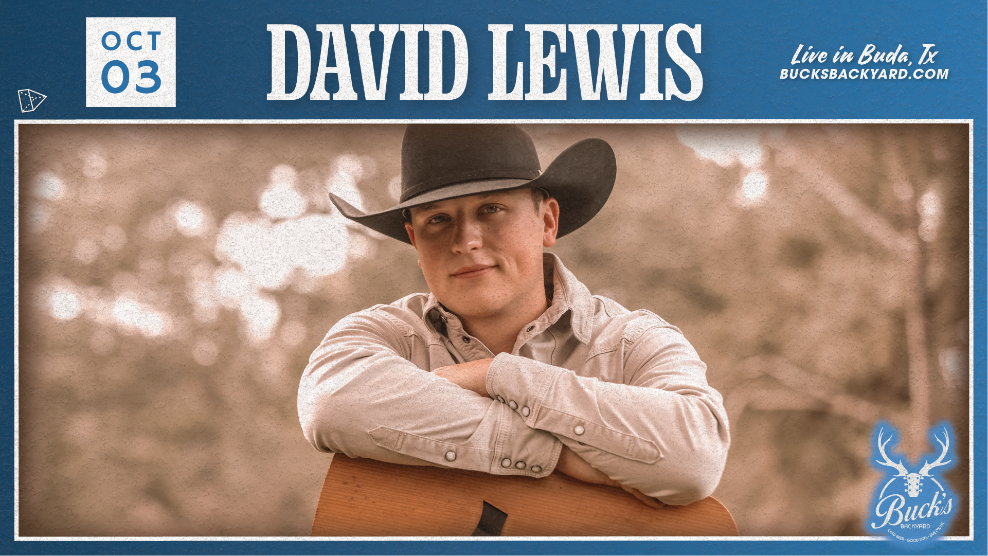 Davis Lewis live at cucks backyard in buda texas